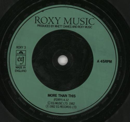 Roxy Music/Roxy Music（ LPレコード/UKオリジナル盤） ROXY MUSIC (ロキシー・ミュージック) - Greatest Hits (UK